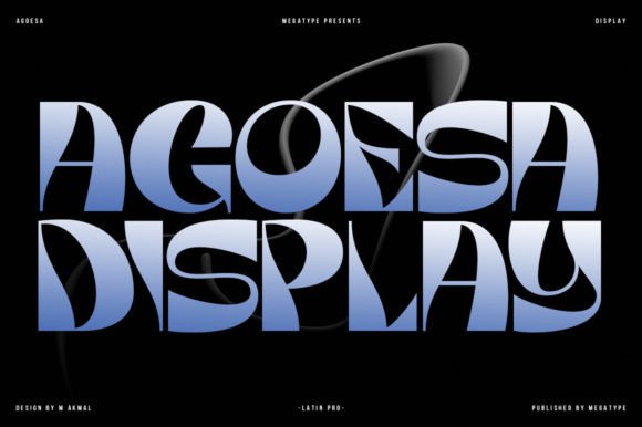 Agoesa: A Modern Display Font for Thoughtful Editorial Design