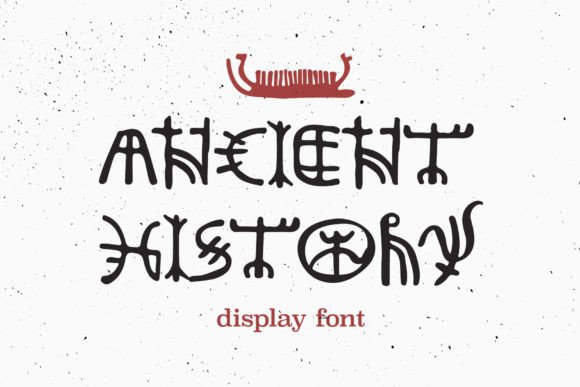 Ancient History Display Font for Thoughtful Editorial Design