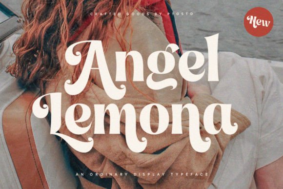 Angel Lemona Display Font for Handmade Creatives