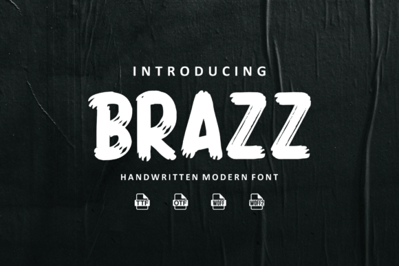 Brazz: A Modern Sans Serif Font for Editorial Clarity