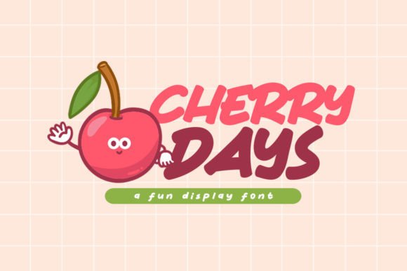 Cherry Days Font for Playful Branding That Stands Out