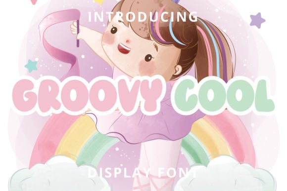 Groovy Cool Font for Handmade Labels and Creative Branding