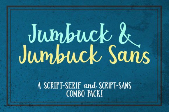 Jumbuck Jumbuck Sans: A Serif Script Display Font for Digital Branding