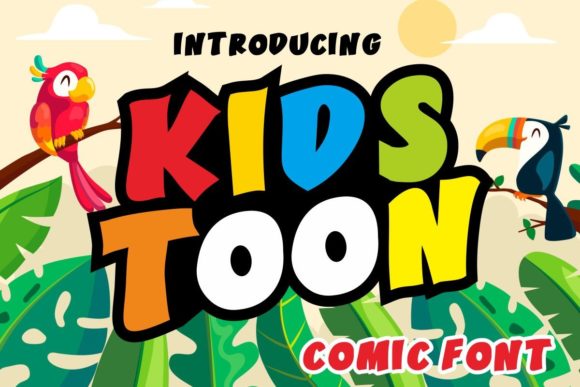 Kids Toon Font for Friendly, Professional Branding