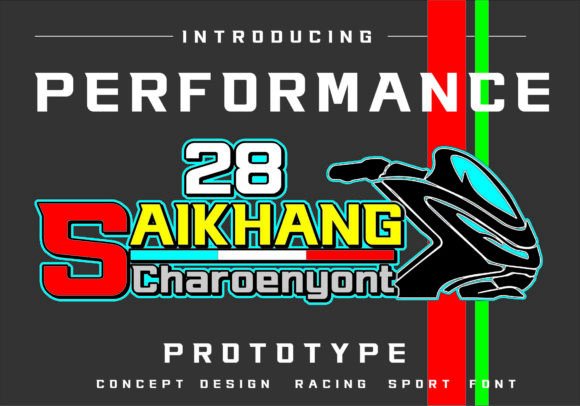 Performance Font: Bold Modern Display Fonts for Small Business Branding