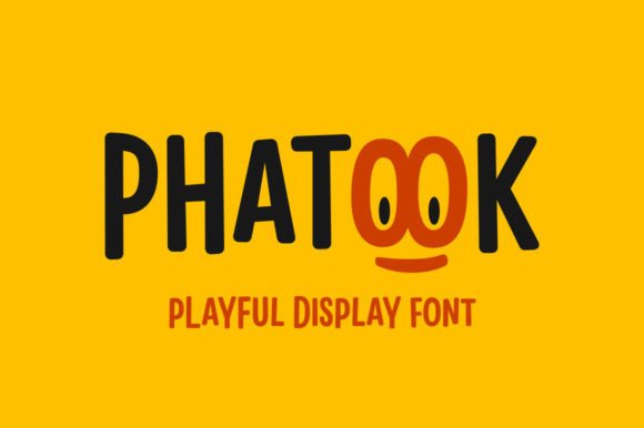 Phatook: A Playful Display Font for Lively Editorial Moments