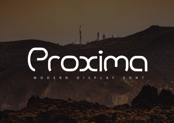 Proxima Display Font for Small Business Branding