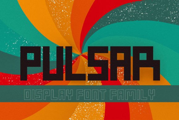Pulsar: A Modern Geometric Display Font Worth Downloading