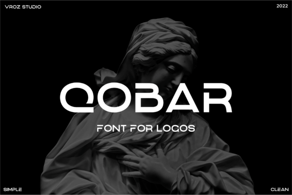 Qobar: A Cool and Modern Display Font for Brand Builders