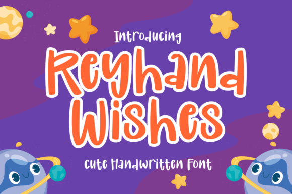 Reyhand Wishes Font for Playful Yet Classic Campaign Design