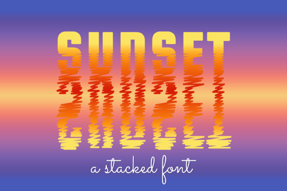 Sunset Font: A Display Typeface for Warm, Thoughtful Typography