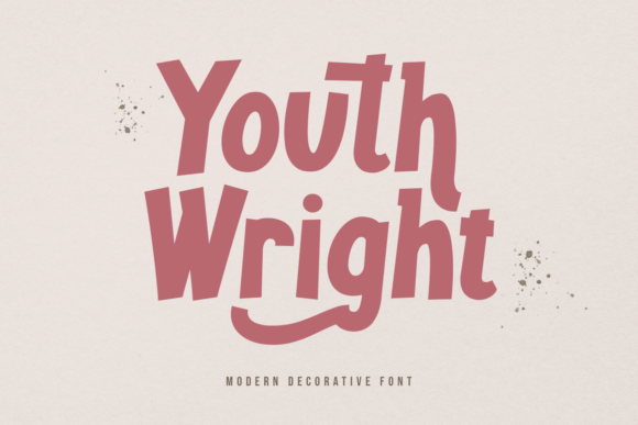 Youth Wright Display Font for Clear, Friendly Campaign Headlines